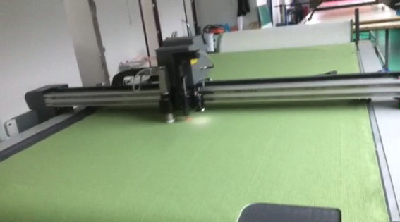 High-Speed Precision Cutting Of Carpet